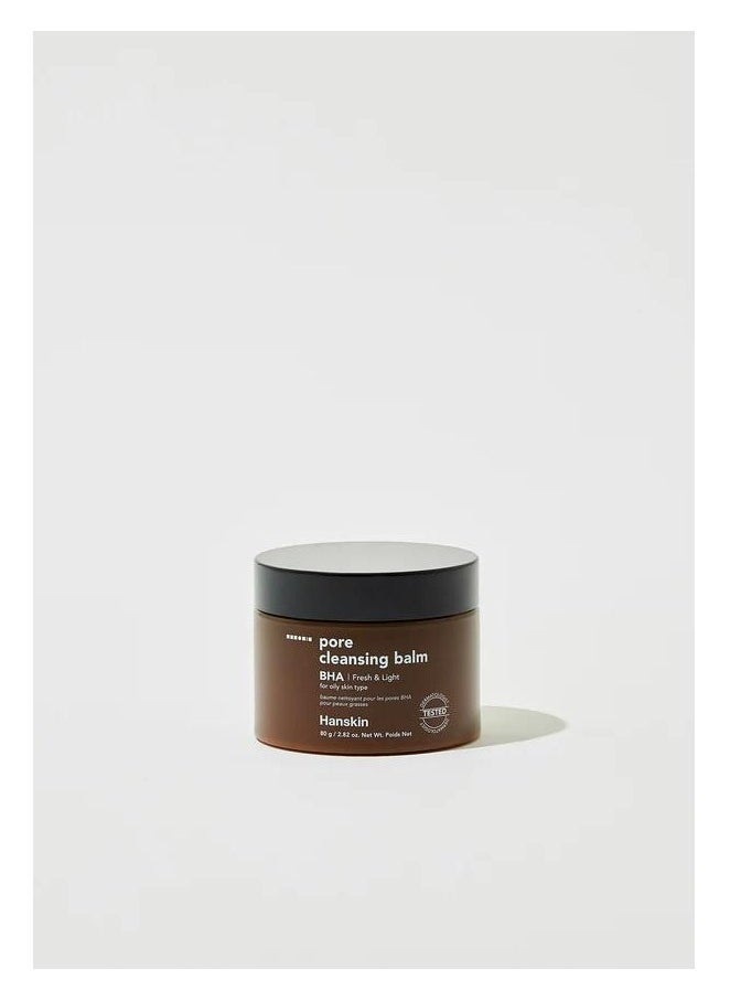 Hanskin Hanskin Pore Cleansing Balm Bha Fresh & Light 80G  - Image 1
