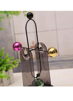 MIXDE Newton's Cradle, Balance Toy, Automatic Swinging Motion Constant Motion Model, Physics Swing Science Office Desk Decoration Toy  - Image 4