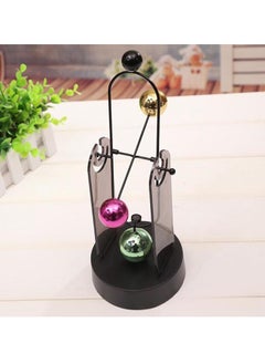 MIXDE Newton's Cradle, Balance Toy, Automatic Swinging Motion Constant Motion Model, Physics Swing Science Office Desk Decoration Toy  - Image 3