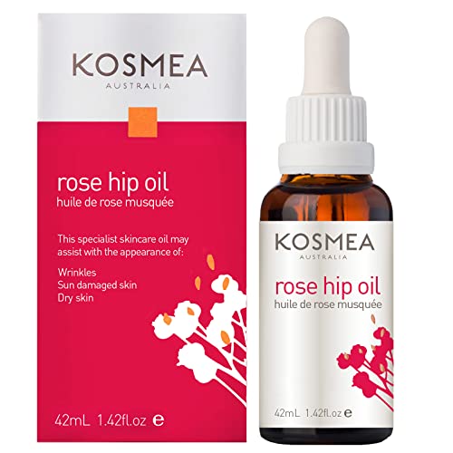 Kosmea Rosehip Oil â€“ Sustainably Harvested, Anti-Aging Benefits for Face & Body â€“ Premium Quality Oil Using the Entire Fruit, Seed & Skin - 1.42 fl oz - Image 1