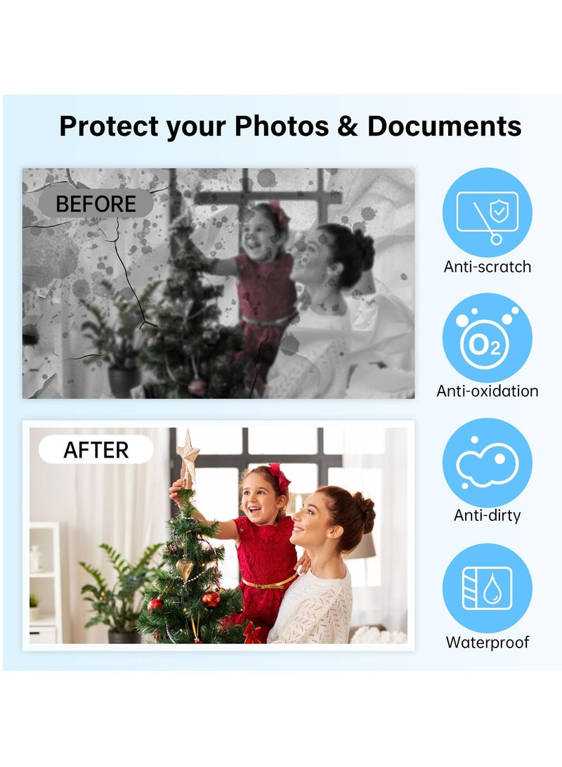 OSMILE Laminator Machine with 6 Laminating Sheets, 9 Inch Laminator Hot & Cold for A4/A5/A6, Thermal Laminating Machine for Home School Office - Image 5