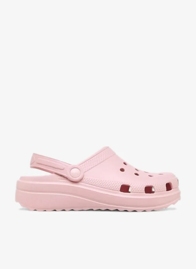 Flora Bella By Shoexpress Women Cutout Detail Clogs with Backstrap