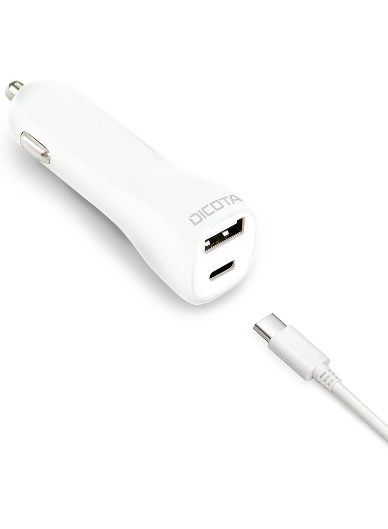 DICOTA Laptop Car Charger Universal 12/24V (45W) - Image 1