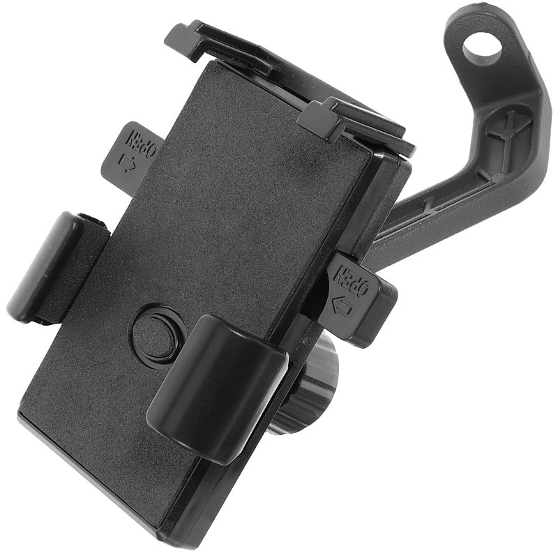 Universal Car Phone Holder Air Vent Dashboard Mount Carbon Fiber Texture Smartphone Bracket - Image 2