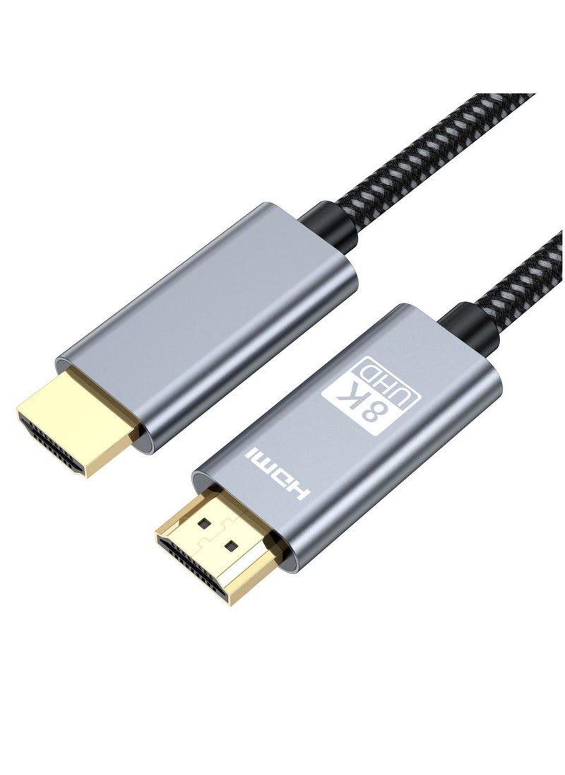 Generic - 8K High-definition cable HDMI 2.1 data connection cable,Supports 4K,Suitable for projectors,Computer monitors,televisions,etc PS5、PS4、Xbox、switch - Image 1