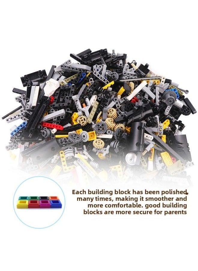 [50g Minimum Order] MOC Building Blocks Compatible With Lego 20877-person Accessories Micro-curly Short Hair On Both Sides-Color:20877 (about 50 Pieces)-Specifications:Earthy Yellow - Image 3