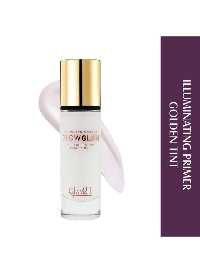 جلام 21 برايمر Glam21 Illuminating Hd، توهج فوري، غير دهني، تركيبة خفيفة الوزن تدوم طويلاً، لمسة نهائية غير لامعة، لون طبيعي 40 مل - Image 2
