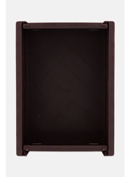 Muy Mucho Small Foldable Storage Box 15 H x 11 L x 2 W cm, Maroon  - Image 2
