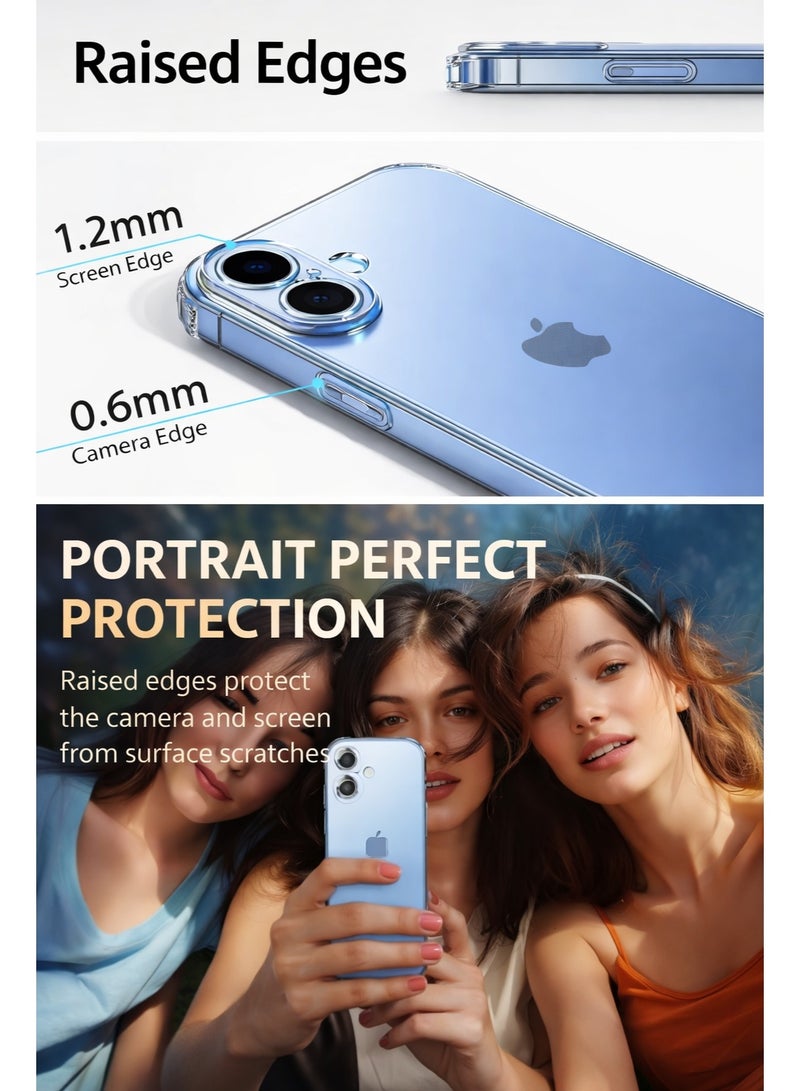 TaimAs iPhone 17 – Scratch-Resistant, Shock-Absorbing Protective CaseSlim & Lightweight (Clear) - Image 2