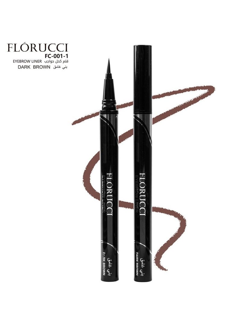 Florucci Eyebrow Liner FC-001-1 Dark Brown