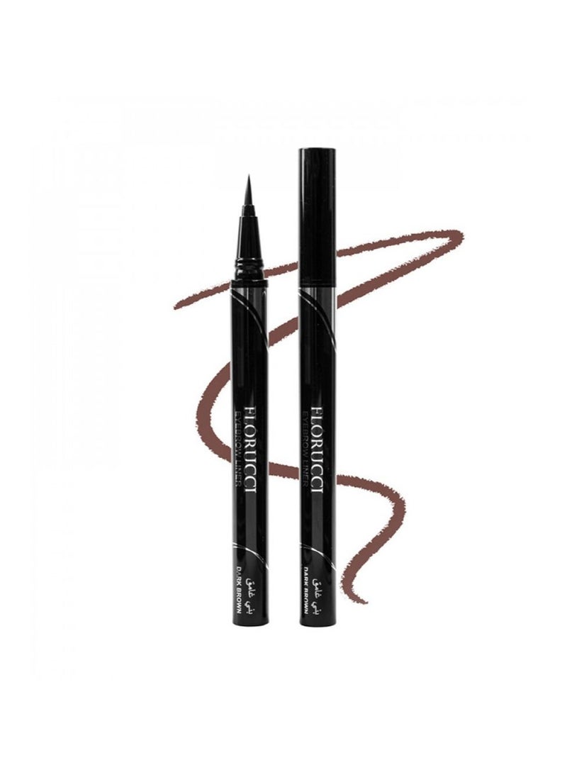 Florucci Eyebrow Liner FC-001-1 Dark Brown