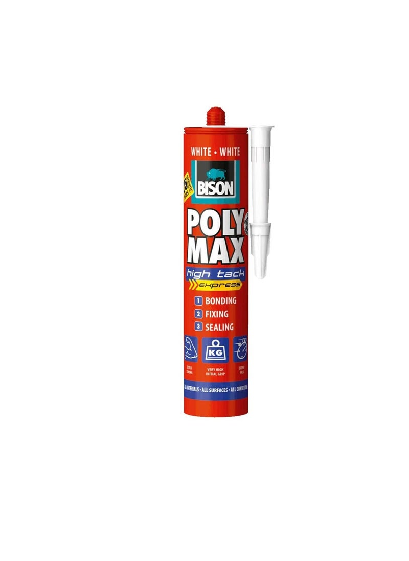 BISON KIT Polymax Universal assembly adhesive and sealant, with extra high final bonding strength.  - Image 3