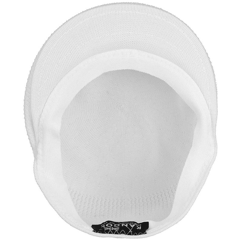 KANGOL قبعة كانغول للرجال من نوع تروبيك فينتير 504، بيضاء، متوسطة - Image 5