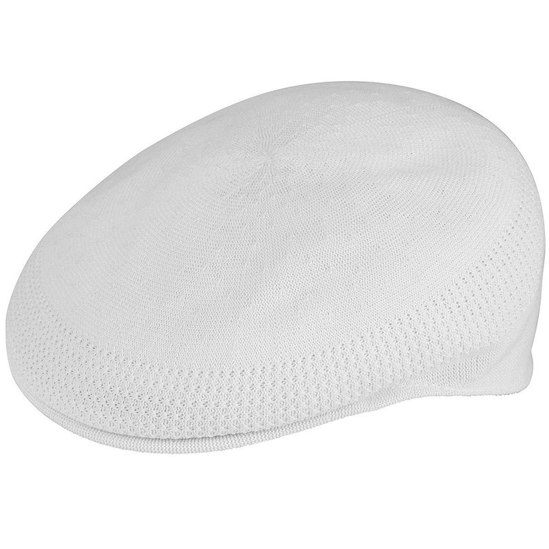 KANGOL قبعة كانغول للرجال من نوع تروبيك فينتير 504، بيضاء، متوسطة - Image 1
