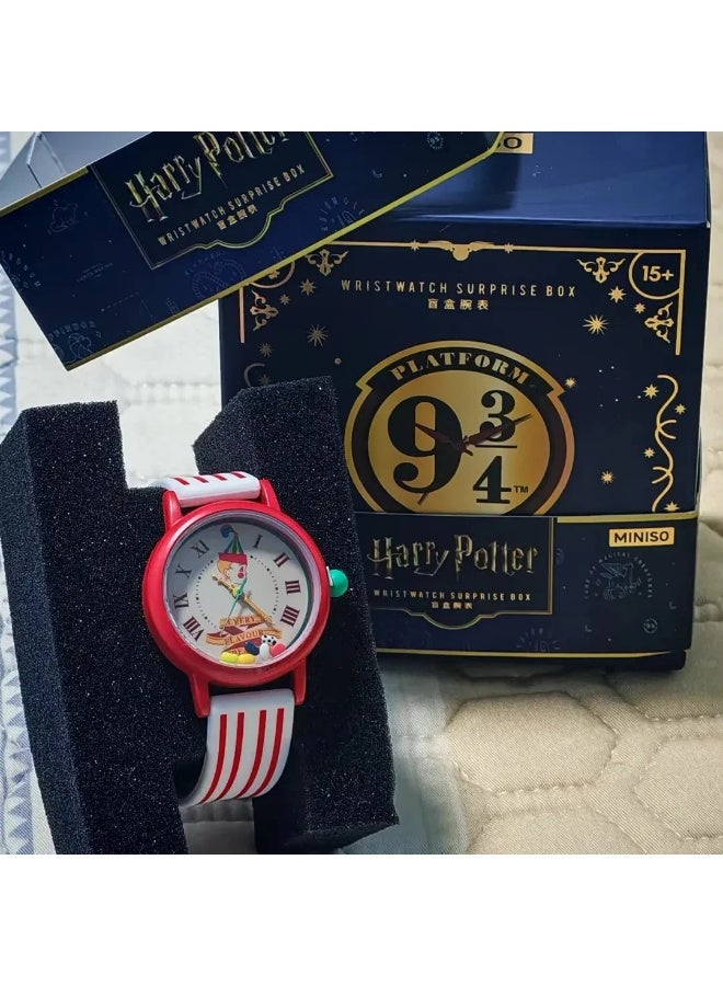 MINISO x Harry Potter Wizarding World Collaboration Collection Collectible Wristwatch Blind Box, Full Display Set of 12 Sealed Mystery Boxes, Character Collectible for Display and Gifting - Image 3