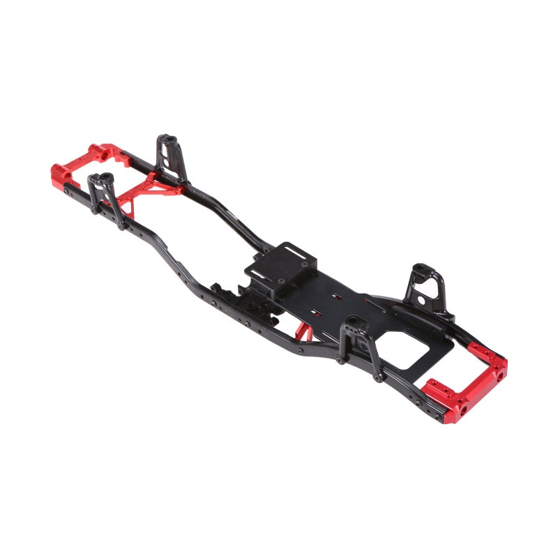 Metal Chassis Frame: 1/10 Scale Aluminum Alloy - Durable Crashworthy Construction for Axial SCX10 II 90046 90047 RC Crawler Car - Image 4
