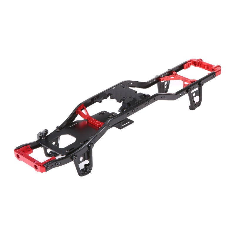 Metal Chassis Frame: 1/10 Scale Aluminum Alloy - Durable Crashworthy Construction for Axial SCX10 II 90046 90047 RC Crawler Car - Image 2