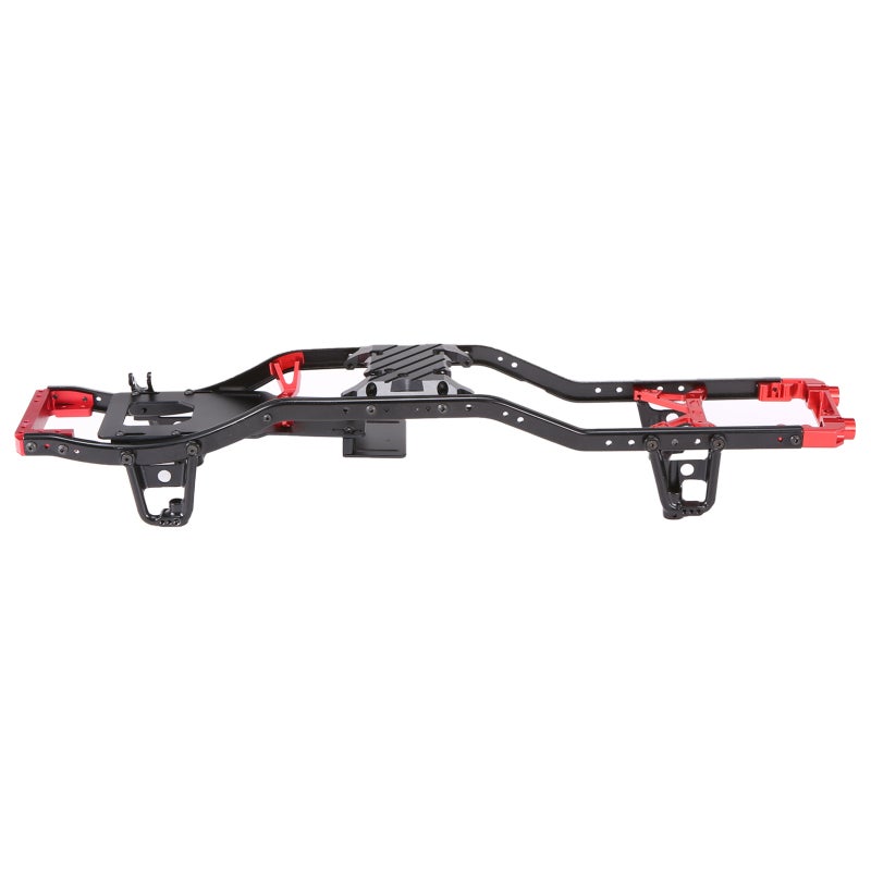 Metal Chassis Frame: 1/10 Scale Aluminum Alloy - Durable Crashworthy Construction for Axial SCX10 II 90046 90047 RC Crawler Car - Image 3
