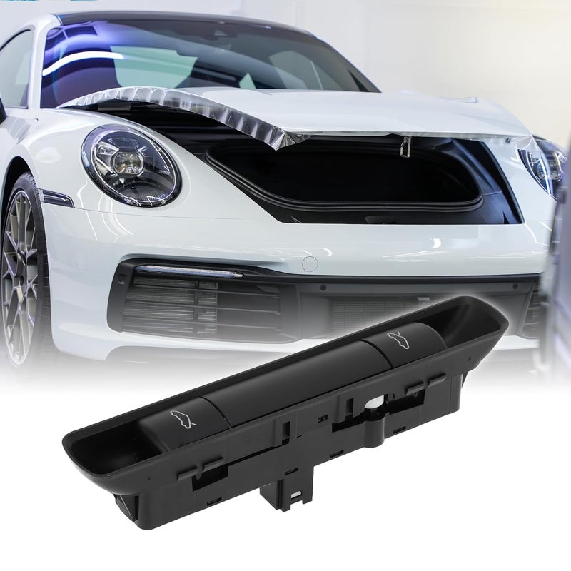 A ABSOPRO Hood Decklid Release Trunk Switch No.99761310502 for Porsche 911 Boxster Cayman Black - Image 5