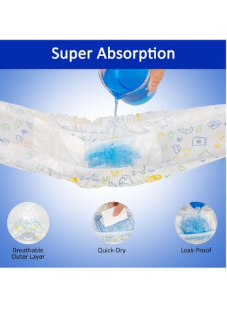 Disposable Pet Diapers Male Dogs Super Absorbent Soft Including 20 Count for Puppy Cats or Dogs 4-8 kg Blue Size  M - view 3