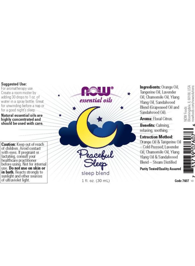 ناو فودز زيت عطري بيسفول سليب 30ملليلتر - Image 3