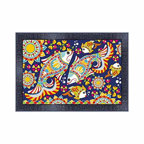 pnf Poster And Frames Fish Wall Painting With Acrylic Sheet | For Living Room, Bedroom | Home Decoration Item | Best Gifting Option (10 * 14inch,Multicolour,Synthetic) 26094 - Image 1