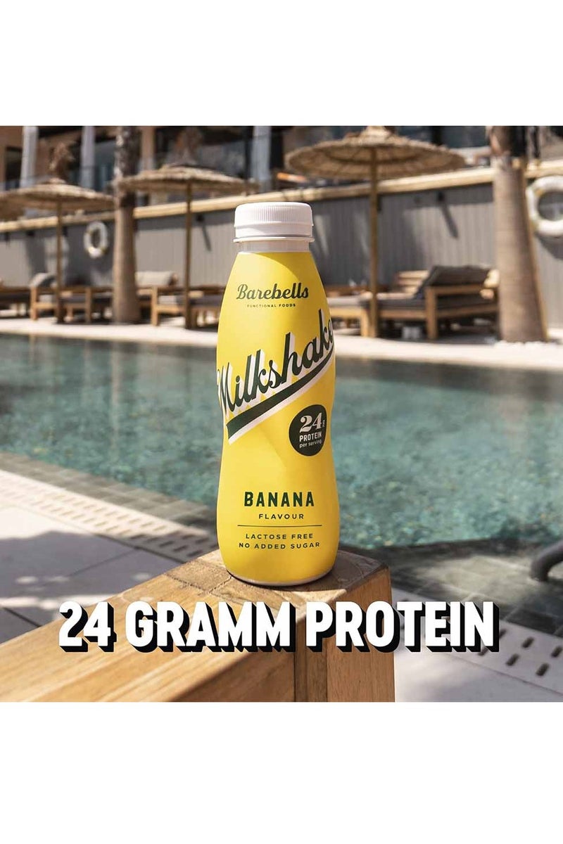 بيربيلز بروتين ميلك شيك موز 330 مل عبوة من 8 قطع - Image 5