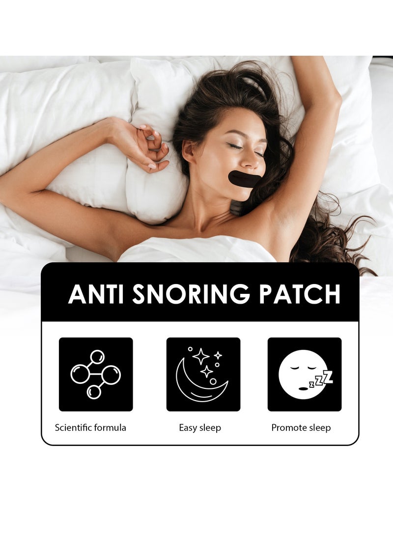 EELHOE 30 Pcs Stop Snoring Breathe Easier Patch,Super Anti Snoring Solution For Men And Women,Clear The Way To Breathe Better Air,Reduce Snoring,Relieve Nasal Congestion Caused By Colds And Allergies - Image 3