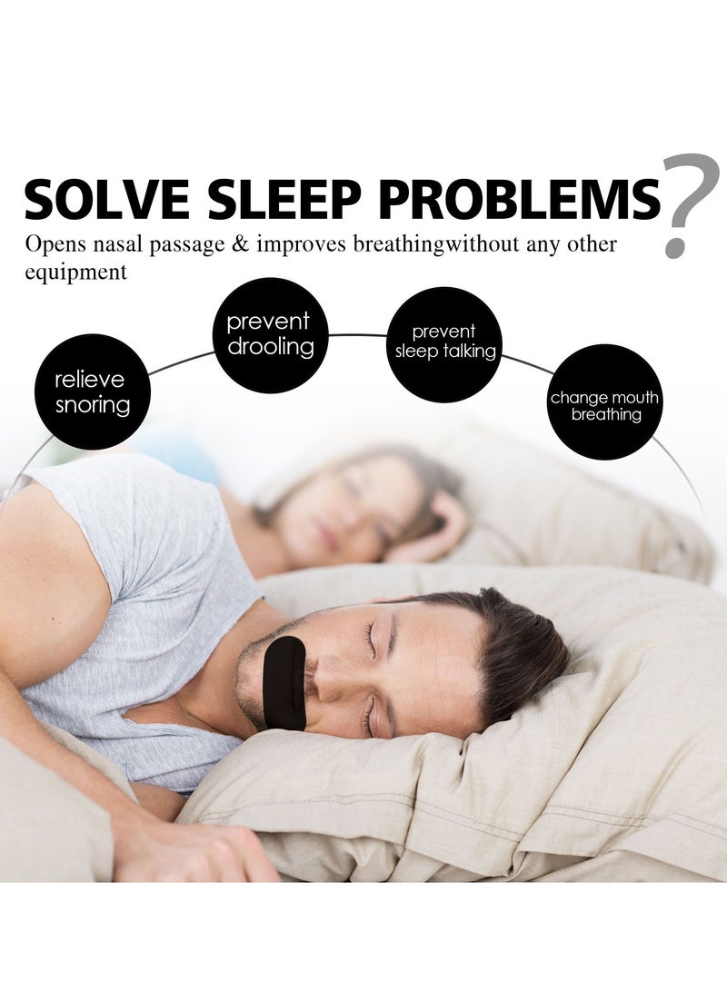 EELHOE 30 Pcs Stop Snoring Breathe Easier Patch,Super Anti Snoring Solution For Men And Women,Clear The Way To Breathe Better Air,Reduce Snoring,Relieve Nasal Congestion Caused By Colds And Allergies - Image 4