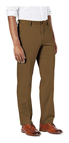 Dockers Men's Classic Fit Easy Khaki Pants (Regular and Big & Tall), Tobacco, 36W x 32L - Image 2