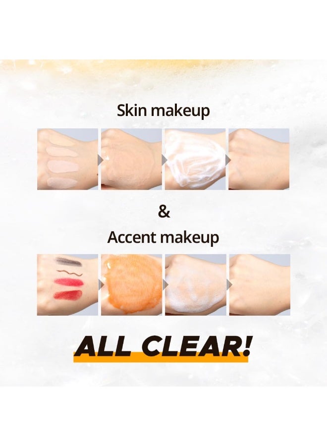 Primera (PRMR Oil To Foam Cleanser Korean Deep Cleansing Oil, Daily Makeup Remover, Blackheads, Dust and Dirt Removal, Pore Cleaning, Hyaluronic acid (200ml, 6.76 fl. oz) - Image 2