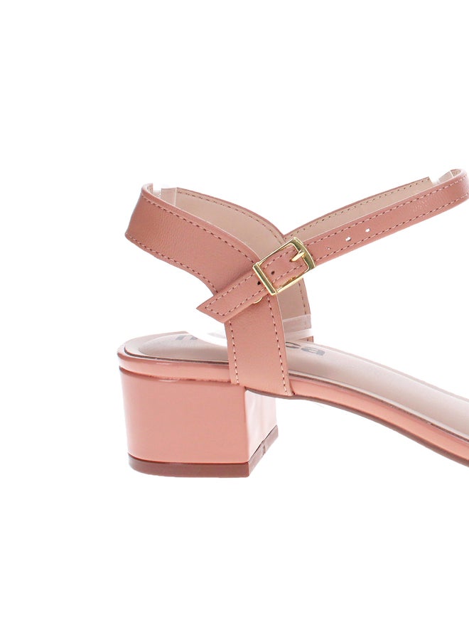 MOLECA Open Toe Ankle Strap Block Heel Sandals - Image 3