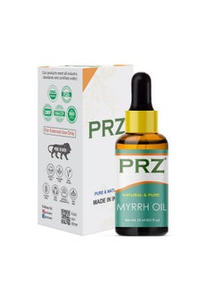 PRZ Myrrh Essential Oil (15Ml) - Pure Natural Aromatherapy & Therapeutic Grade Oil For Skin Care & Hair Care  - Image 2