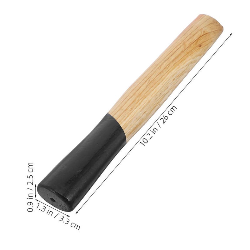 1250g Masonry Hammer Replacement Wood Handle Sturdy Wood Grip for Industrial Hand Tools - Image 3