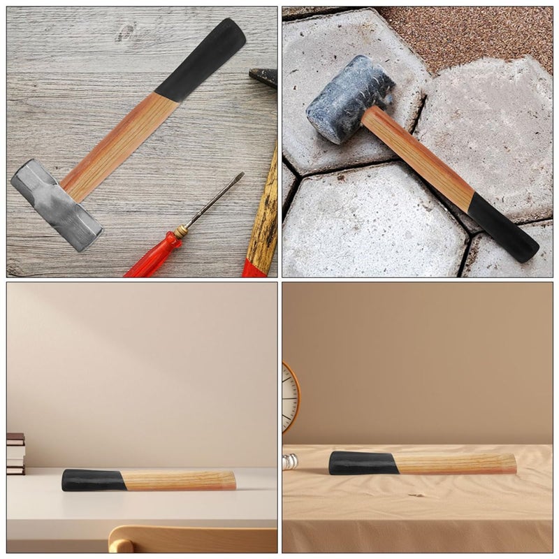 1250g Masonry Hammer Replacement Wood Handle Sturdy Wood Grip for Industrial Hand Tools - Image 5