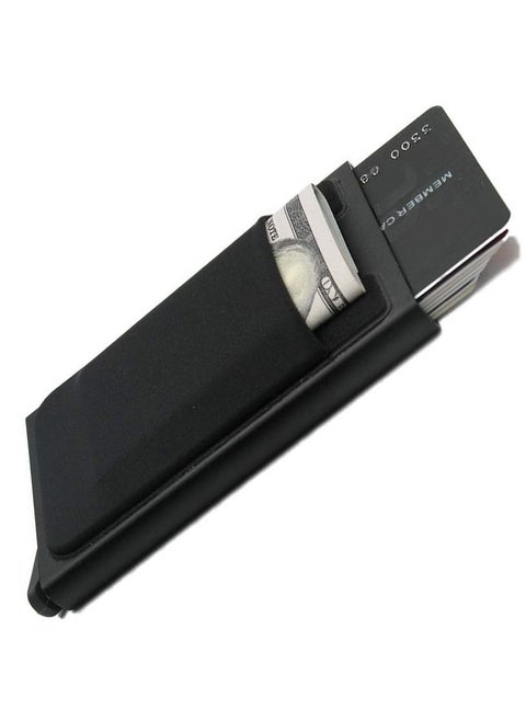 Card Wallet Pop Up Card Holder Credit Card Holder RFID Blocking Minimalist Slim Metal Case for Men Women