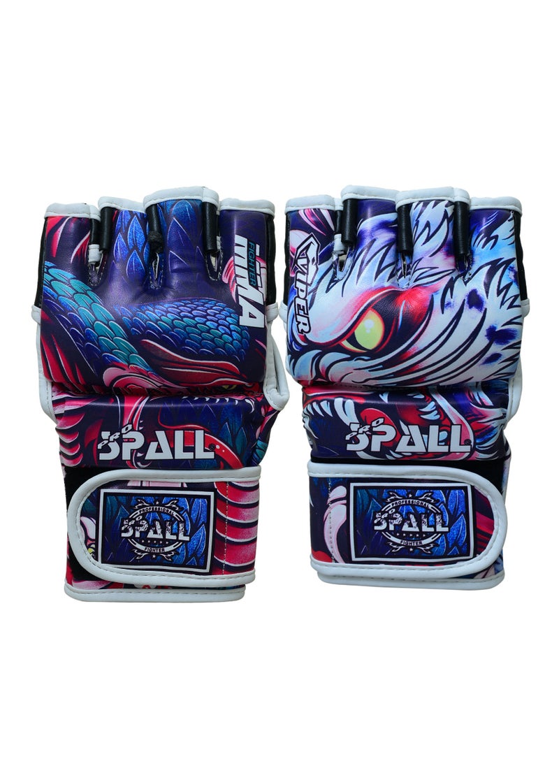 Spall MMa Gloves Half Finger Grappling GLoves With Open Palms Punching Bag For Muay Thai Kickboxing Sparring Sanda Sparring Punching Bag Training And Combat  - Image 4