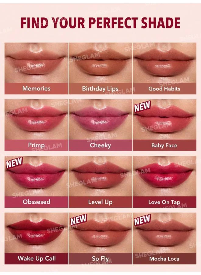 SHEGLAM Take A Hint Lip Tint-Wake-up Call
