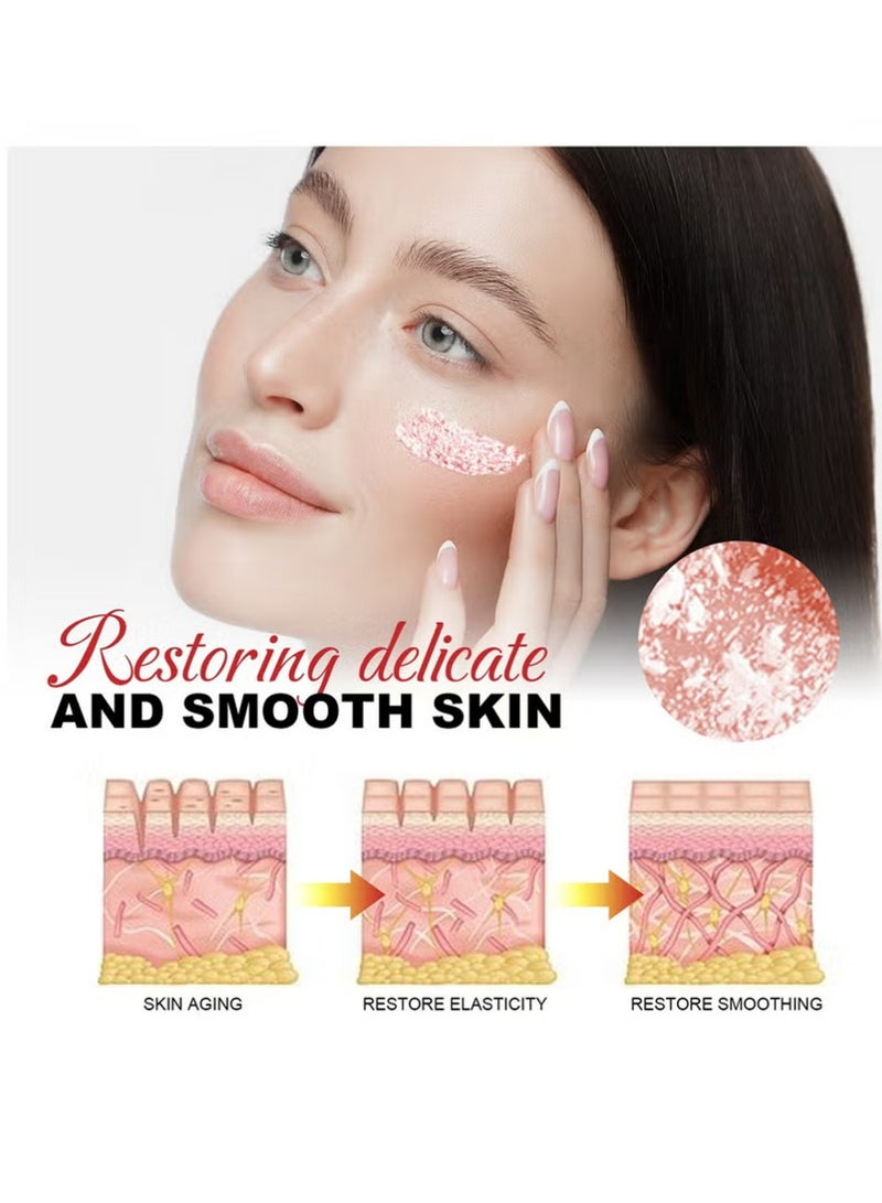 EELHOE Retinol Placenta Dragon Blood Cream, Dragons Blood Easy Cream Moisturizers, Dragons Blood Cream For Anti Wrinkle, Nourishing & Hydrating, For All Skin Types (50g) - Image 3