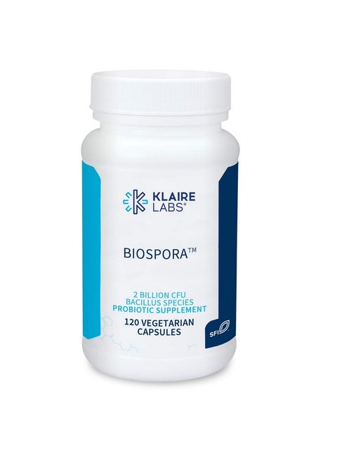 Biospora Probiotic Bacillus Coagulans & Subtilis 2 Billion Cfu For Digestive & Immune Support Soil Based (Sbo) & Shelf Stable Spore Forming Probiotic For Men & Women (120 Capsules)