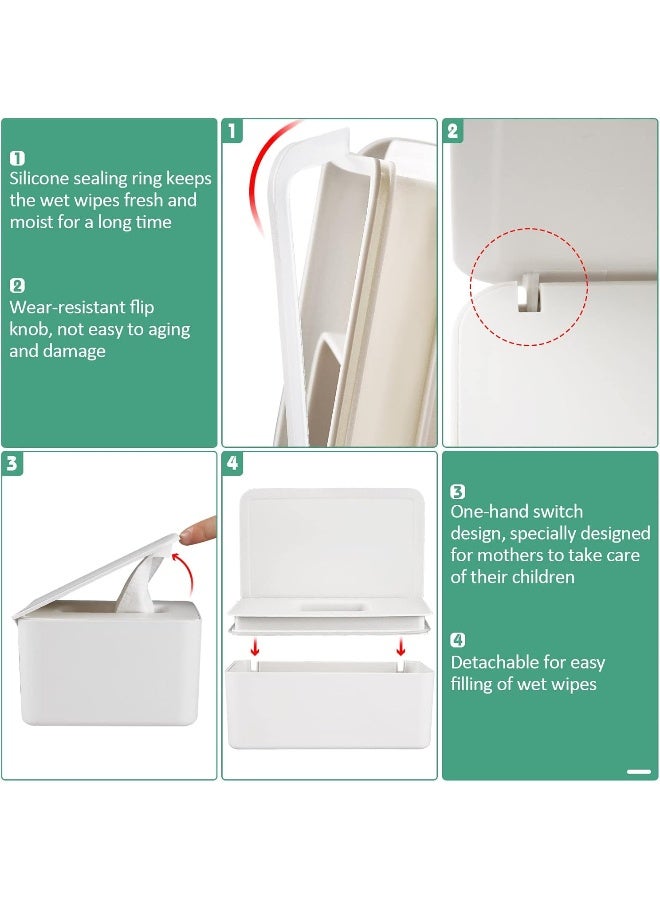 Whiidoom Whthteey Dust-Proof Wipes Dispenser - Image 3