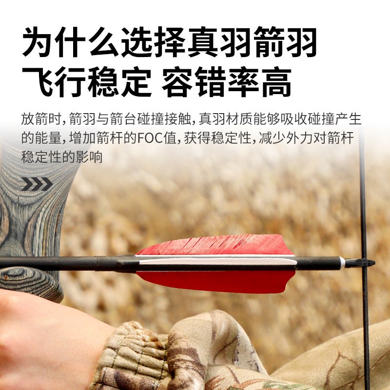 Shield-Shaped Bow And Arrow Feather 4Inch Pure Color Real Feather Feather Turkey Feather Supply Sale 12 Colors - Image 4