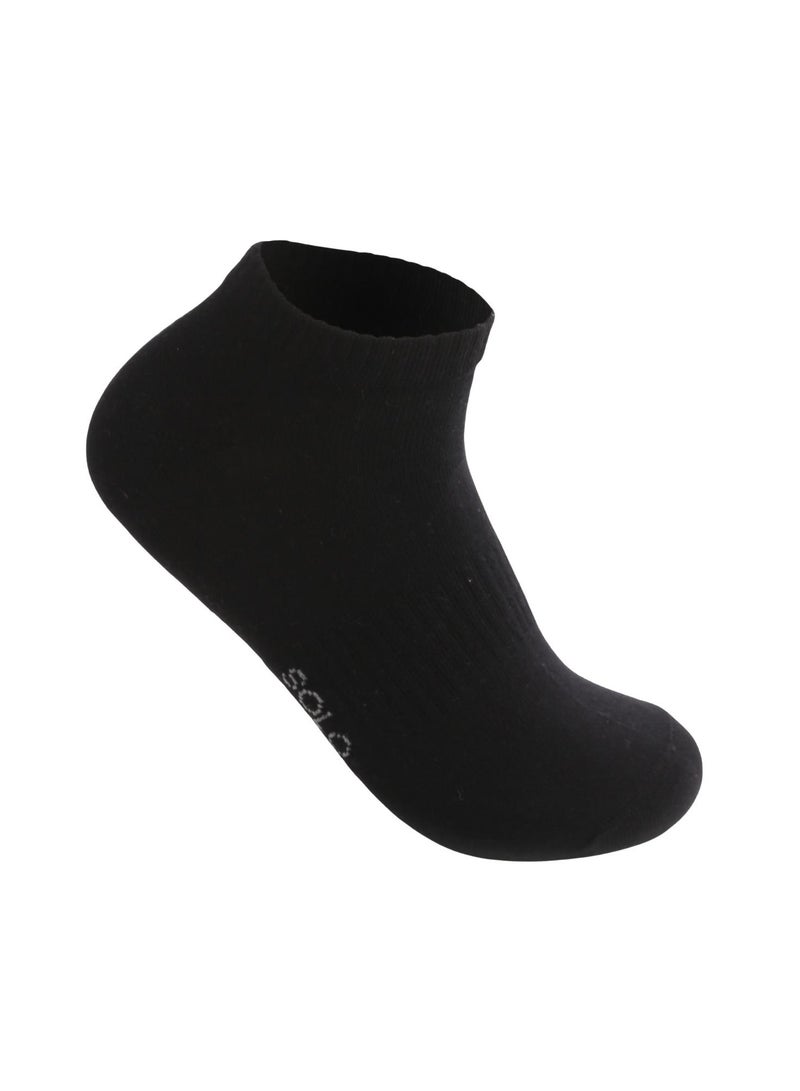 Solo Pack of 3 Half Towel Socket Cotton Socks - Kobe - Image 5