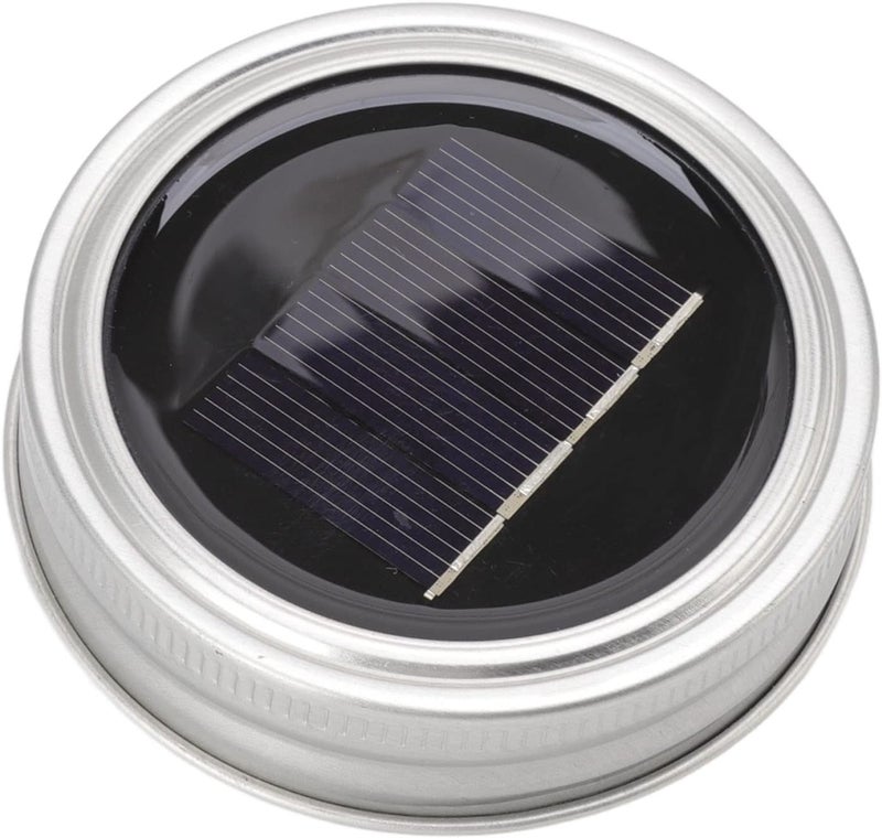 klarako LED Outdoor Solar Mason Jar Light Lid Waterproof Flame Solar Fairy String Lids for Normal Jars 6.6 Feet - Image 1