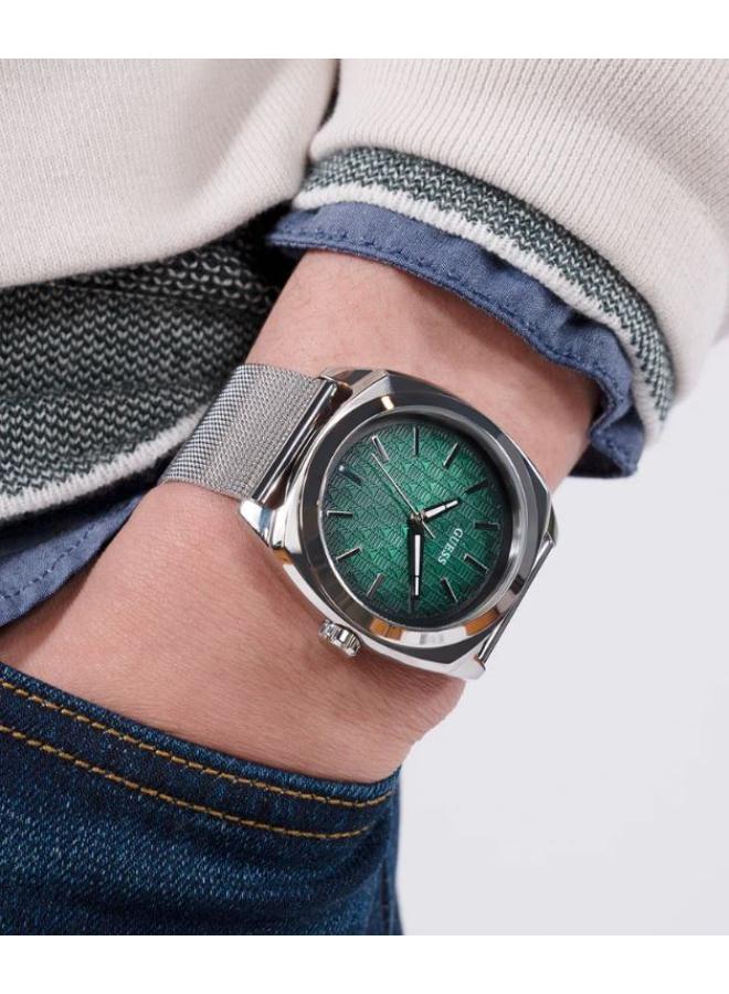 جس ساعة رجالية جيس فضية تناظرية - Image 3