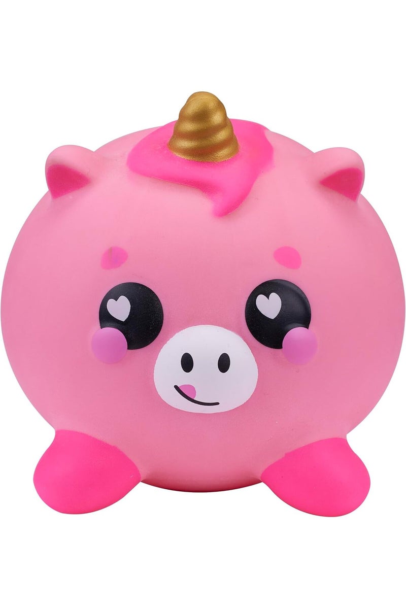 Smooshzees Smooshzee , Zappy, Pink Unicorn, Collectable Characters, Supersoft, Cuddly and Squishy - Image 2