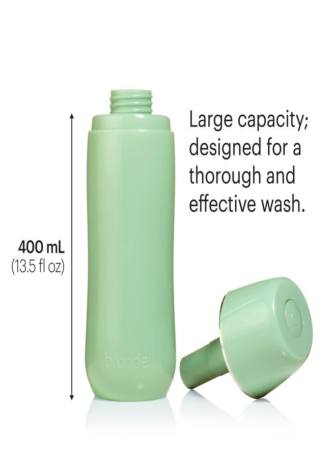 Brondell GoSpa Advanced Peri Bottle, Portable Bidet for Travel-Pop-Up Nozzle System for Postpartum & Perineal Care, Compact Bidet with Discreet Travel Bag for Convenient Storage-400mL, Green - Image 5