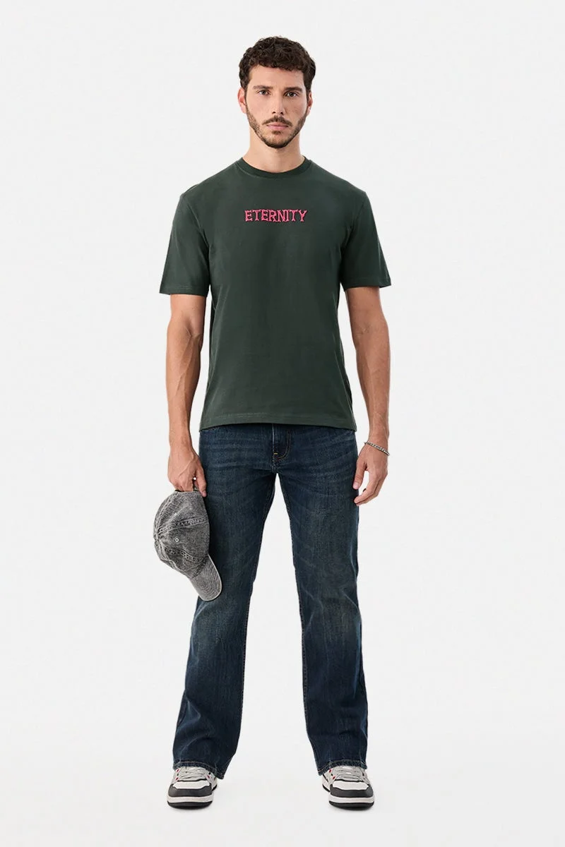 سنيتش Graphic 100% Cotton Regular Fit T-Shirt