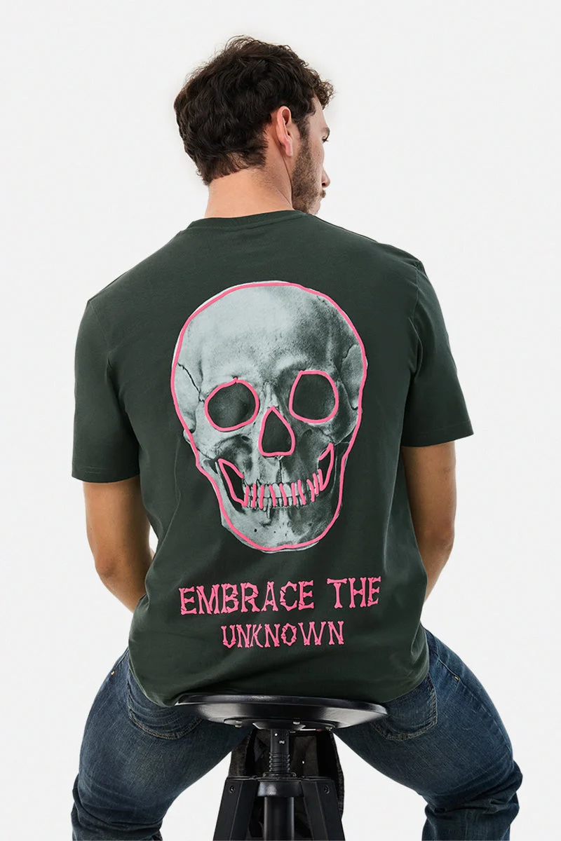 SNITCH Graphic 100% Cotton Regular Fit T-Shirt