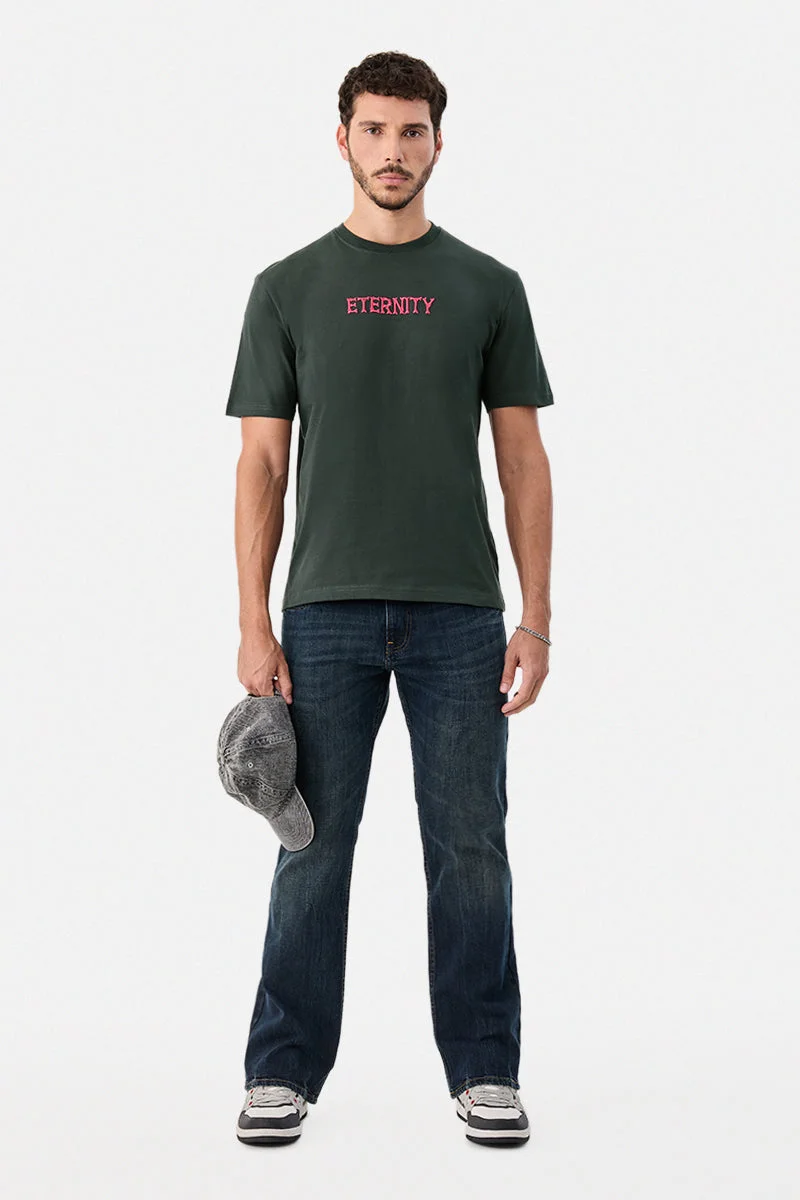 SNITCH Graphic 100% Cotton Regular Fit T-Shirt